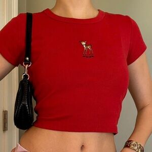 John Galt Deer Baby Tee